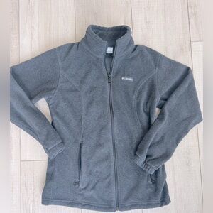 Women's small Columbia fleece zip up jacket